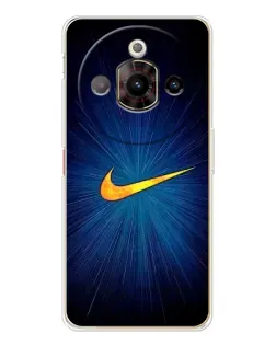 Чехол для ZTE Nubia Focus Pro с картинкой «Синий пульс Nike»