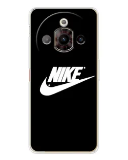 Чехол для ZTE Nubia Focus Pro с картинкой «Мазки краски Nike»