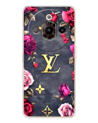 Чехол для ZTE Nubia Focus Pro с картинкой «Цветочный Louis Vuitton» Чехол для ZTE Nubia Focus Pro с картинкой «Цветочный Louis Vuitton»