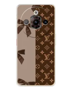Чехол для ZTE Nubia Focus Pro с картинкой «Louis Vuitton — банты»