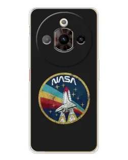 Чехол для ZTE Nubia Focus Pro с картинкой «NASA — эмблема миссии»