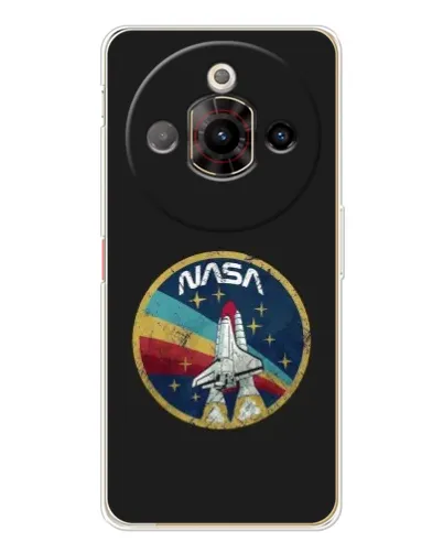 Чехол для ZTE Nubia Focus Pro с картинкой «NASA — эмблема миссии»