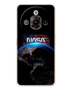 Чехол для ZTE Nubia Focus Pro с картинкой «Земля из космоса NASA»