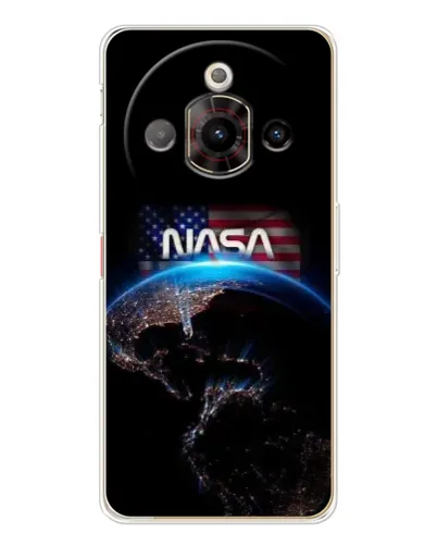 Чехол для ZTE Nubia Focus Pro с картинкой «Земля из космоса NASA»