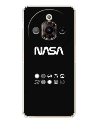 Чехол для ZTE Nubia Focus Pro с картинкой «NASA — технический принт»
