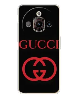 Чехол для ZTE Nubia Focus Pro с картинкой «Gucci — красный логотип»