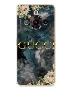 Чехол для ZTE Nubia Focus Pro с картинкой «Абстрактные цветы Gucci»