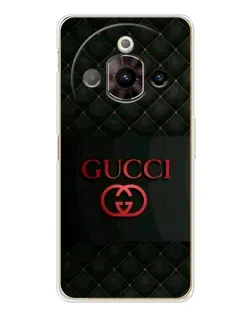 Чехол для ZTE Nubia Focus Pro с картинкой «Gucci — стеганый черный»