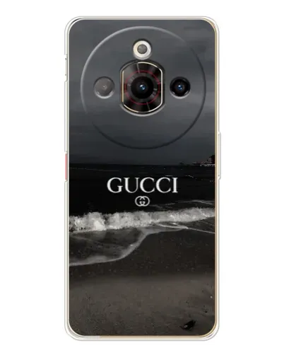 Чехол для ZTE Nubia Focus Pro с картинкой «Gucci — морской прибой»