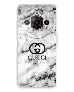 Чехол для ZTE Nubia Focus Pro с картинкой «Gucci — мраморный шик»