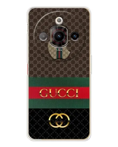 Чехол для ZTE Nubia Focus Pro с картинкой «Gucci — брендированный десерт»
