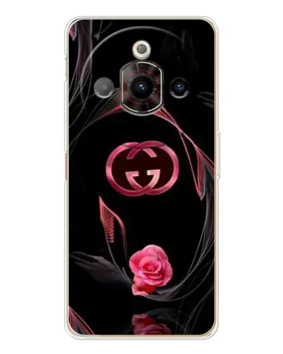 Чехол для ZTE Nubia Focus Pro с картинкой «Gucci — неоновая роза»