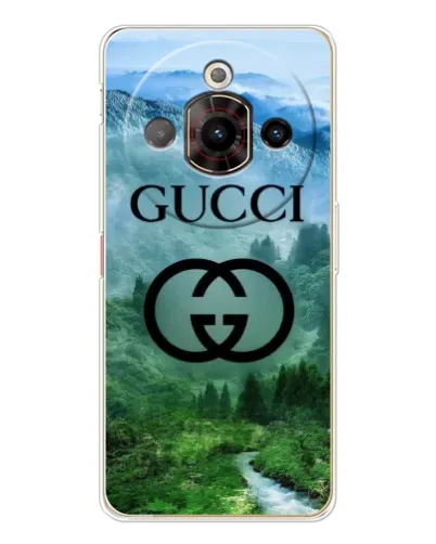 Чехол для ZTE Nubia Focus Pro с картинкой «Gucci — горный пейзаж»