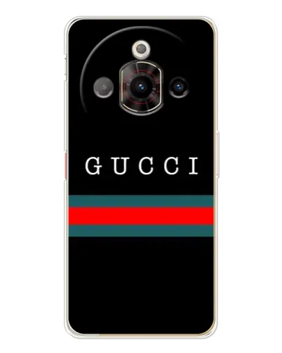 Чехол для ZTE Nubia Focus Pro с картинкой «Gucci — красный пояс»