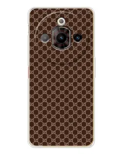 Чехол для ZTE Nubia Focus Pro с картинкой «Gucci — шоколадная сетка»