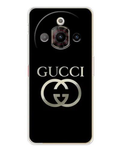 Чехол для ZTE Nubia Focus Pro с картинкой «Gucci — золото на черном» Чехол для ZTE Nubia Focus Pro с картинкой «Gucci — золото на черном»