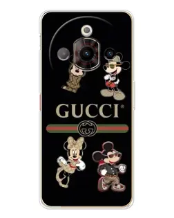 Чехол для ZTE Nubia Focus Pro с картинкой «Gucci — герои Disney и монограмма»