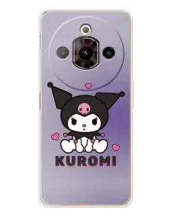 Чехол для ZTE Nubia Focus Pro с картинкой «Kuromi — фиолетовый арт» Чехол для ZTE Nubia Focus Pro с картинкой «Kuromi — фиолетовый арт»