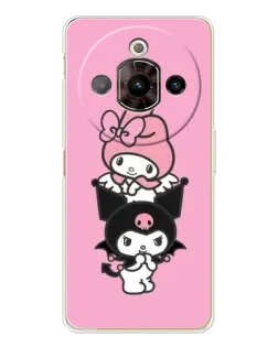 Чехол для ZTE Nubia Focus Pro с картинкой «My Melody и Kuromi» Чехол для ZTE Nubia Focus Pro с картинкой «My Melody и Kuromi»