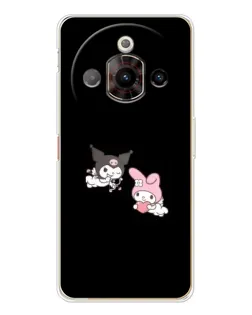 Чехол для ZTE Nubia Focus Pro с картинкой «My Melody и Kuromi» Чехол для ZTE Nubia Focus Pro с картинкой «My Melody и Kuromi»