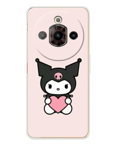 Чехол для ZTE Nubia Focus Pro с картинкой «Kuromi и сердце» Чехол для ZTE Nubia Focus Pro с картинкой «Kuromi и сердце»