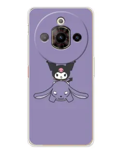 Чехол для ZTE Nubia Focus Pro с картинкой «Kuromi на лиловом фоне» Чехол для ZTE Nubia Focus Pro с картинкой «Kuromi на лиловом фоне»