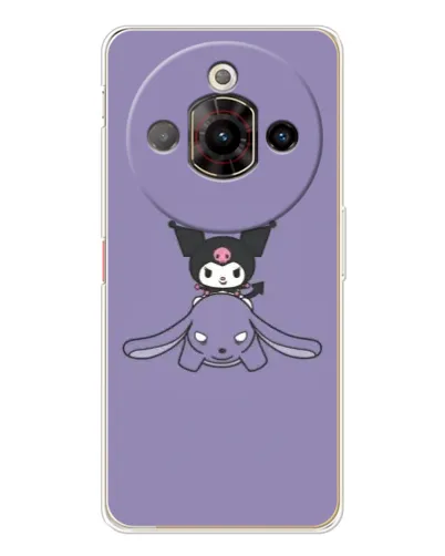 Чехол для ZTE Nubia Focus Pro с картинкой «Kuromi на лиловом фоне» Чехол для ZTE Nubia Focus Pro с картинкой «Kuromi на лиловом фоне»