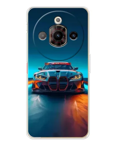 Чехол для ZTE Nubia Focus Pro с картинкой «BMW — огни неона» Чехол для ZTE Nubia Focus Pro с картинкой «BMW — огни неона»
