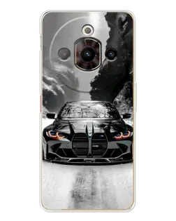 Чехол для ZTE Nubia Focus Pro с картинкой «BMW — акварельный дрифт» Чехол для ZTE Nubia Focus Pro с картинкой «BMW — акварельный дрифт»