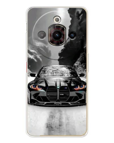 Чехол для ZTE Nubia Focus Pro с картинкой «BMW — акварельный дрифт» Чехол для ZTE Nubia Focus Pro с картинкой «BMW — акварельный дрифт»