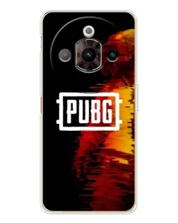 Чохол для ZTE Nubia Focus Pro з картинкою «Яскравий логотип PUBG» Чохол для ZTE Nubia Focus Pro з картинкою «Яскравий логотип PUBG»