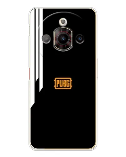 Чехол для ZTE Nubia Focus Pro с картинкой «PUBG — вертикальные линии»