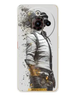 Чехол для ZTE Nubia Focus Pro с картинкой «PUBG — боец в пыли»
