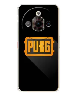 Чехол для ZTE Nubia Focus Pro с картинкой «PUBG — рамка лого»
