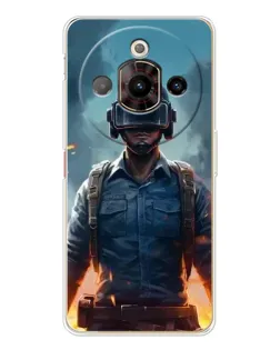 Чехол для ZTE Nubia Focus Pro с картинкой «PUBG — реалистичный герой»