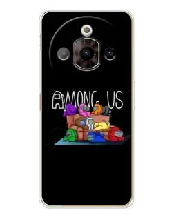 Чохол для ZTE Nubia Focus Pro з картинкою «Логотип Among Us» Чохол для ZTE Nubia Focus Pro з картинкою «Логотип Among Us»