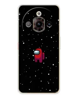 Чехол для ZTE Nubia Focus Pro с картинкой «Красный Among Us»