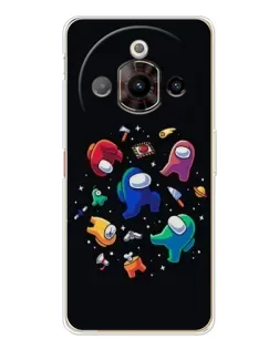 Чехол для ZTE Nubia Focus Pro с картинкой «Among Us космос»