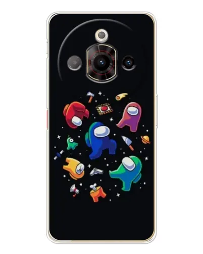 Чехол для ZTE Nubia Focus Pro с картинкой «Among Us космос»