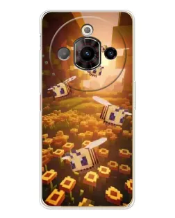 Чехол для ZTE Nubia Focus Pro с картинкой «Поле подсолнухов»