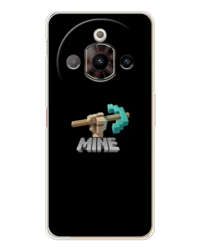 Чехол для ZTE Nubia Focus Pro с картинкой «Алмазная кирка»