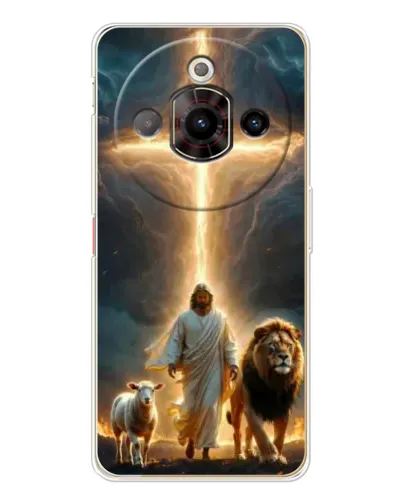 Чехол для ZTE Nubia Focus Pro с картинкой «Лев Иуды и Свет»