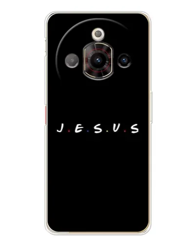 Чехол для ZTE Nubia Focus Pro с картинкой «Точки веры J.E.S.U.S.»