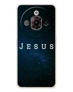 Чехол для ZTE Nubia Focus Pro с картинкой «Звездное небо Jesus»