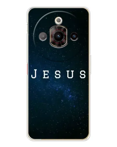 Чехол для ZTE Nubia Focus Pro с картинкой «Звездное небо Jesus»