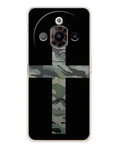 Чехол для ZTE Nubia Focus Pro с картинкой «Милитари Крест»