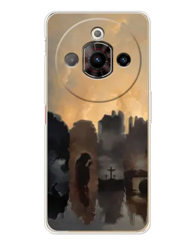 Чехол для ZTE Nubia Focus Pro с картинкой «Дорога к вере»