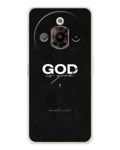 Чехол для ZTE Nubia Focus Pro с картинкой «GOD — Бог над всем»