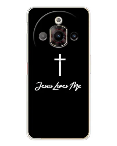 Чехол для ZTE Nubia Focus Pro с картинкой «Иисус любит тебя»