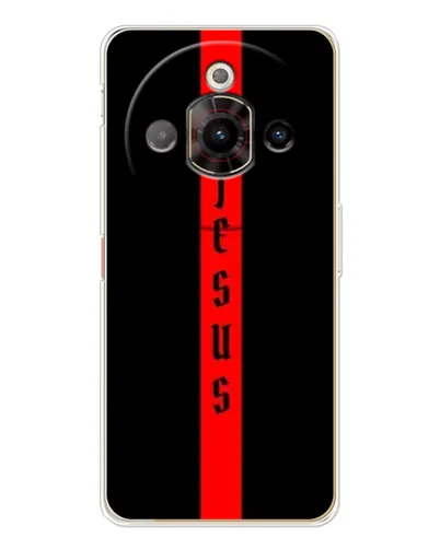 Чехол для ZTE Nubia Focus Pro с картинкой «Красная линия веры»